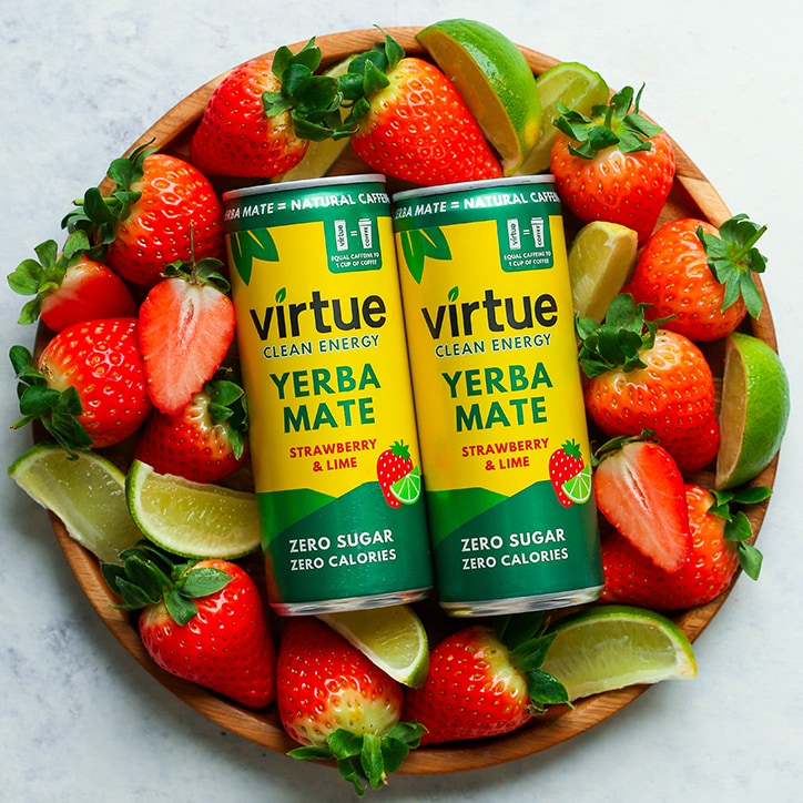 Virtue Yerba Mate - Strawberry & Lime 250ml