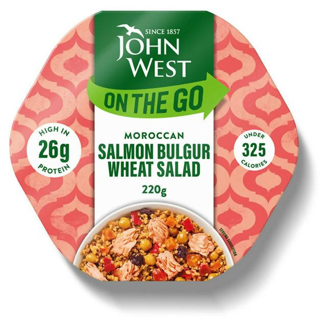 John West Light Lunch, Moroccan Style Salmon Salad 220g